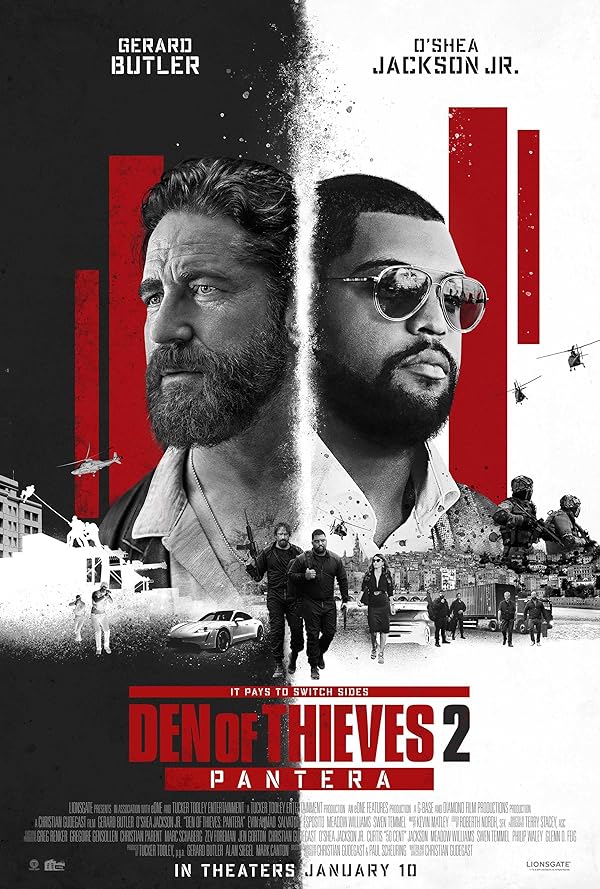 دانلود فیلم لانه دزدان 2: پانترا Den of Thieves: Pantera 2025 با دوبله پارسی